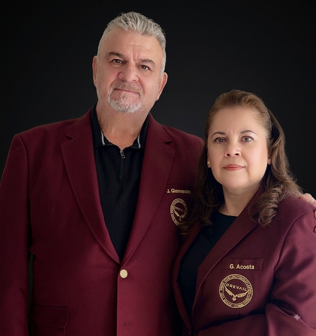 Jenny Acosta and John Giannopoulos